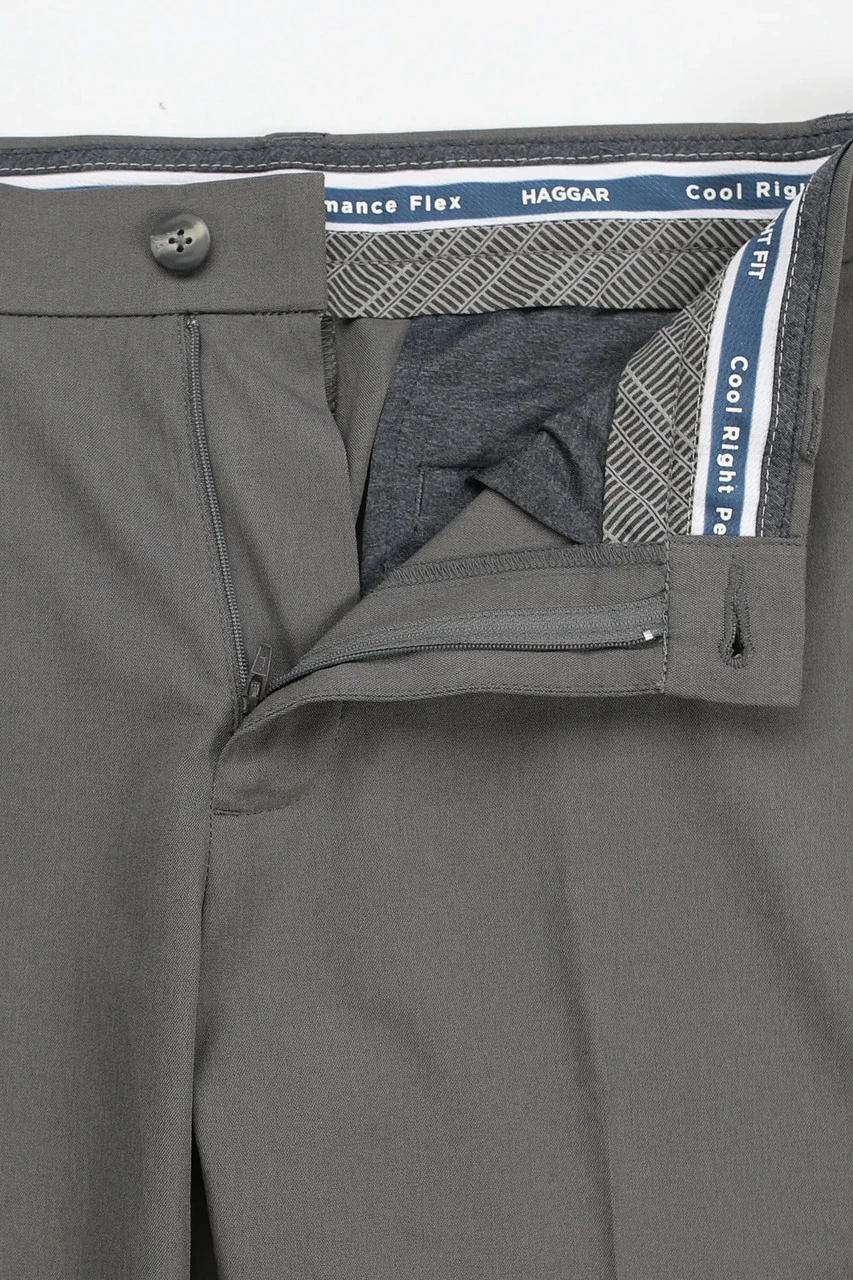 Haggar Cool Right® Performance Flex Pant Straight Fit 4 Haggar Cool Right® Performance Flex Pant Straight Fit - Image 4