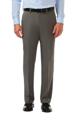 Haggar Flat Front Cool 18 Pro Pant -Fashion Clothing Haggar Flat Front Cool 18 Pro Pant HTRGREY 1 60775.1711653395