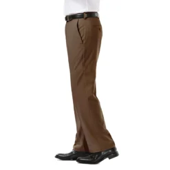 Haggar Flat Front Cool 18 Pro Pant -Fashion Clothing Haggar Flat Front Cool 18 Pro Pant TOAST 2 36154.1711653313