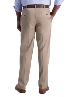 Haggar Flat Front Premium Stretch Khaki -Fashion Clothing Haggar Flat Front Premium Stretch Khaki S 3 17849.1710528542