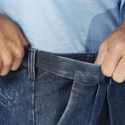 Haggar Pleated Premium Stretch Denim -Fashion Clothing Haggar Pleated Premium Stretch Denim S 4 94254.1717191973