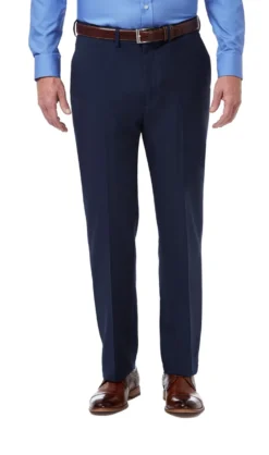 Haggar Premium Comfort Dress Pant Classic Fit -Fashion Clothing Haggar Premium Comfort Dress Pant Classic Fit BLUE 1 54058.1710529159