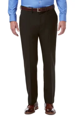 Haggar Premium Comfort Dress Pant Classic Fit -Fashion Clothing Haggar Premium Comfort Dress Pant Classic Fit DRKCHOC 1 07205.1710529071