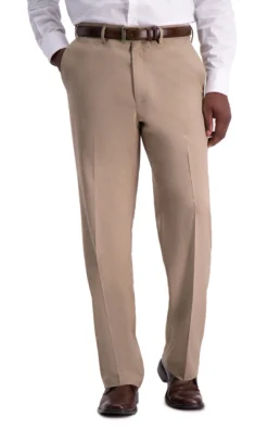 Haggar Premium Comfort Dress Pant Classic Fit -Fashion Clothing Haggar Premium Comfort Dress Pant Classic Fit MEDKHAKI 1 75174.1710528956