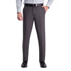 Haggar Premium Comfort Slim Fit Dress Pant -Fashion Clothing Haggar Premium Comfort Slim Fit Dress Pant DKGREY 1 33536.1710529745