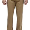 Haggar Premium Flat Front Straight Fit Khaki