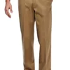 Haggar Premium No Iron Flat Front Khaki
