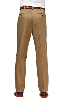 Haggar Premium No Iron Flat Front Khaki -Fashion Clothing Haggar Premium No Iron Flat Front Khaki S 3 65736.1710529870