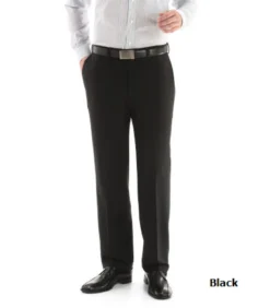 Haggar Repreve Flat Front Dress Pant -Fashion Clothing Haggar Repreve Flat Front Dress Pant BLACK 1 30169.1710529639