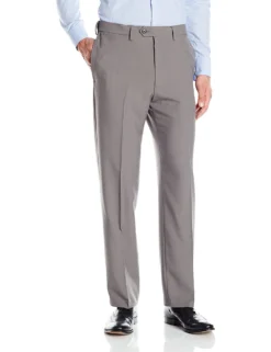 Haggar Repreve Flat Front Dress Pant -Fashion Clothing Haggar Repreve Flat Front Dress Pant HTRGREY 1 90881.1710529577