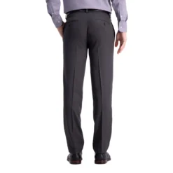 Haggar Straight Fit Dress Pant -Fashion Clothing Haggar Straight Fit Dress Pant DKGRYHTR 3 04587.1710531258