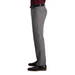Haggar Straight Fit Dress Pant -Fashion Clothing Haggar Straight Fit Dress Pant HTRGREY 2 78881.1710531214