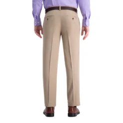 Haggar Straight Fit Dress Pant -Fashion Clothing Haggar Straight Fit Dress Pant TAN 3 03484.1710531129