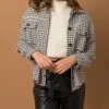 Houndstooth Shacket