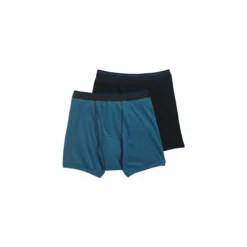 Jockey® Big Man Boxer Brief -Fashion Clothing Jockey Big Man Boxer Brief BLKTEAL 1 99782.1710943693