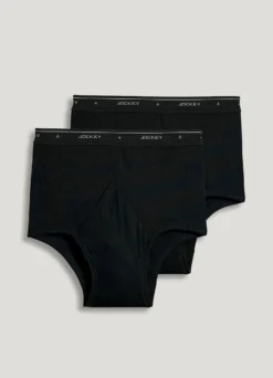 Jockey® Classic Tall Man Brief 2 Pack -Fashion Clothing Jockey Classic Tall Man Brief 2 pack BLACK 1 99138.1710452105