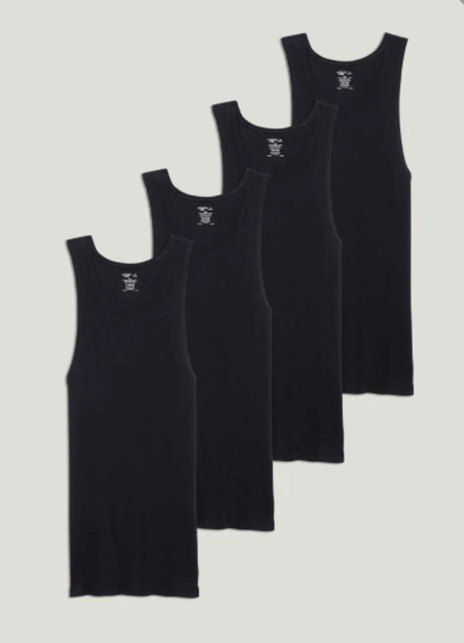 Jockey® Cotton A-shirt 4 Pack 5 Jockey® Cotton A-shirt 4 Pack - Image 5