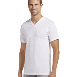 Jockey® Slim Fit V-Neck T-shirts 3 Pack