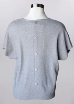 Keren Hart Dove Button Back 5 Keren Hart Dove Button Back -Fashion Clothing Keren Hart Dove Button Back DOVE 2 15705.1713282849