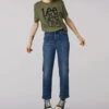 Lee Heritage High Rise Cropped Jean
