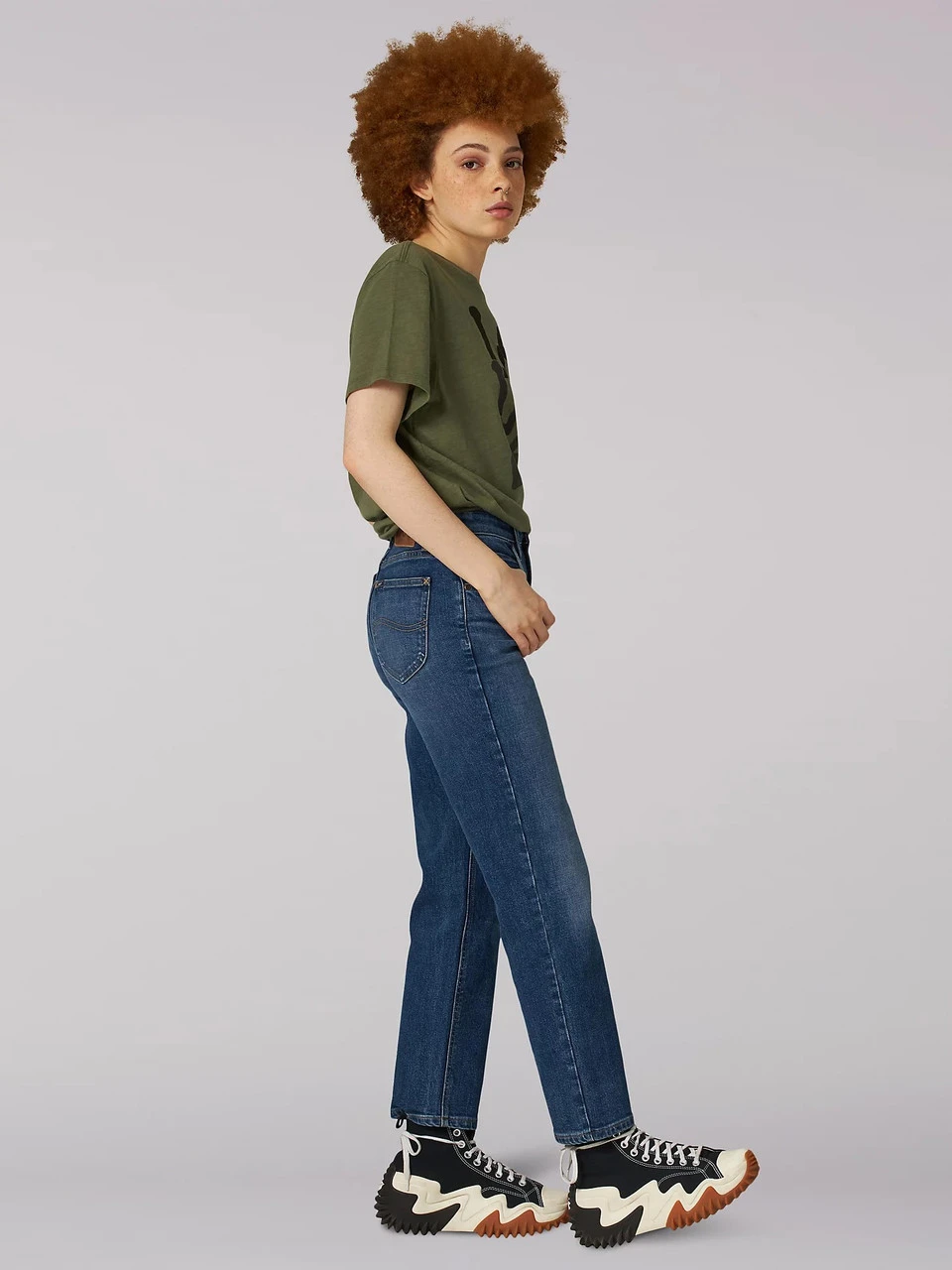 Lee Heritage High Rise Cropped Jean 3 Lee Heritage High Rise Cropped Jean - Image 3