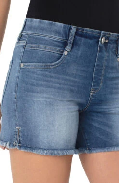 Liverpool Gia Glider Fray Hem Short -Fashion Clothing Liverpool Gia Glider Fray Hem Short TILTON 4 50401.1711550553