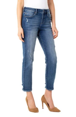 Liverpool Kennedy Straight Crop Jean
