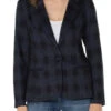 Liverpool Plaid Fitted Blazer