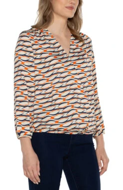 Liverpool Surplice Front Top -Fashion Clothing Liverpool Surplice Front Top LAVAGEO 2 41101.1711644960