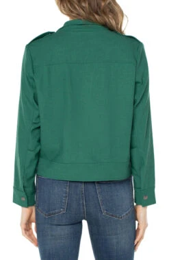 Liverpool Utility Cropped Jacket -Fashion Clothing Liverpool Utility Cropped Jacket SERPENTI 3 79566.1711550459