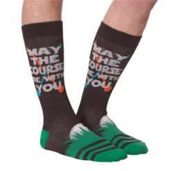 May The Course Be With You Socks