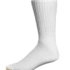 Men's Gold Toe Cotton Crew Sock - Extended Size - 6 Pack