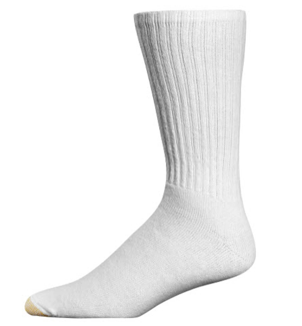 Men's Gold Toe Cotton Crew Sock - Extended Size - 6 Pack 1 Men's Gold Toe Cotton Crew Sock - Extended Size - 6 Pack