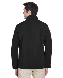 Men's Two-Layer Fleece Bonded Soft Shell Jacket -Fashion Clothing Men s Two Layer Fleece Bonded Soft Shell Jacket BLACK 2 86009.1710860887