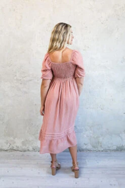 Mikarose The Bronte Dress -Fashion Clothing Mikarose The Bronte Dress PINKSAND 4 11299.1710517838