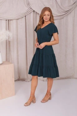 Mikarose The Finley Dress 7 Mikarose The Finley Dress -Fashion Clothing Mikarose The Finley Dress PEACOCK 2 36473.1710523878