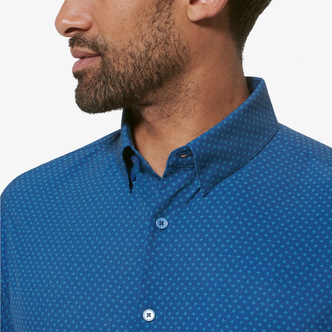 Mizzen And Main Set Sail Ipanema Start Print Dress Shirt 3 Mizzen And Main Set Sail Ipanema Start Print Dress Shirt - Image 3