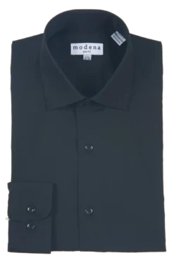 Modena Slim Fit Poplin Dress Shirt