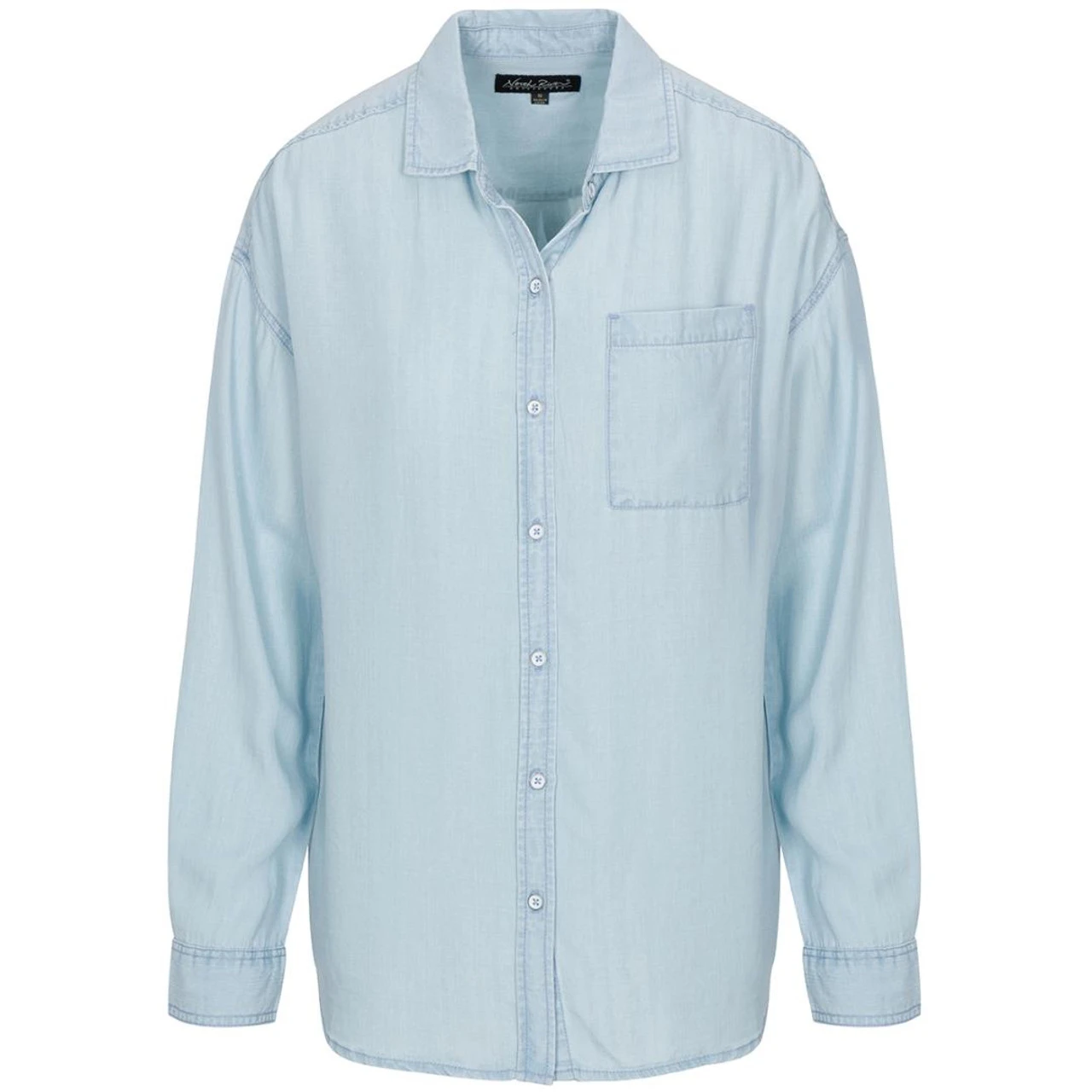 North River Chambray Boyfriend Shirt 1 North River Chambray Boyfriend Shirt