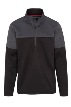 North River ¼ Zip Pullover W/ Jacquard