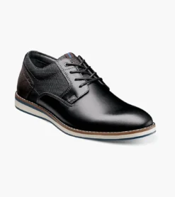 Nunn Bush Circuit Plain Toe Oxford -Fashion Clothing Nunn Bush Circuit Plain Toe Oxford BLACK 1 29185.1710794132
