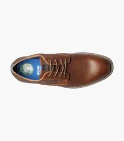 Nunn Bush Circuit Plain Toe Oxford -Fashion Clothing Nunn Bush Circuit Plain Toe Oxford BRANDY 3 84482.1710794125