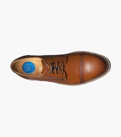 Nunn Bush Hayden Cap Toe Oxford -Fashion Clothing Nunn Bush Hayden Cap Toe Oxford COGNAC 2 91976.1718819574