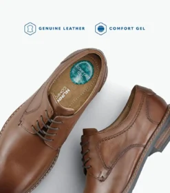 Nunn Bush Hayden Cap Toe Oxford -Fashion Clothing Nunn Bush Hayden Cap Toe Oxford COGNAC 4 62619.1718819576