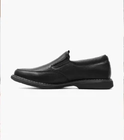 Nunn Bush Otto Moc Toe Slip On 11 Nunn Bush Otto Moc Toe Slip On -Fashion Clothing Nunn Bush Otto Moc Toe Slip On BLACK 2 94857.1710794218
