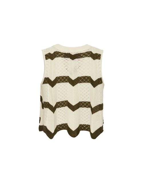 Chevron Top Solid Camouflage In Knit Chevron 7 Chevron Top Solid Camouflage In Knit Chevron - Image 7
