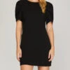 Puff Sleeve Dress
