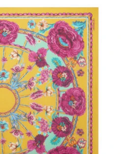 Pareo Zodiac Placée Marigold In Voile Cotton 7 Pareo Zodiac Placée Marigold In Voile Cotton -Fashion Clothing SCA0051COT021ZOD01 OR02 3