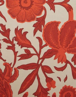 Pareo Dragonflower Placée Red In Silk Voile 5 Pareo Dragonflower Placée Red In Silk Voile -Fashion Clothing SCA0052SIL010DRE05 RE01 2