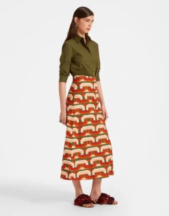 Boy Shirt Solid Camouflage In Crisp Poplin -Fashion Clothing SHI0001COT043SOLID GR08 2